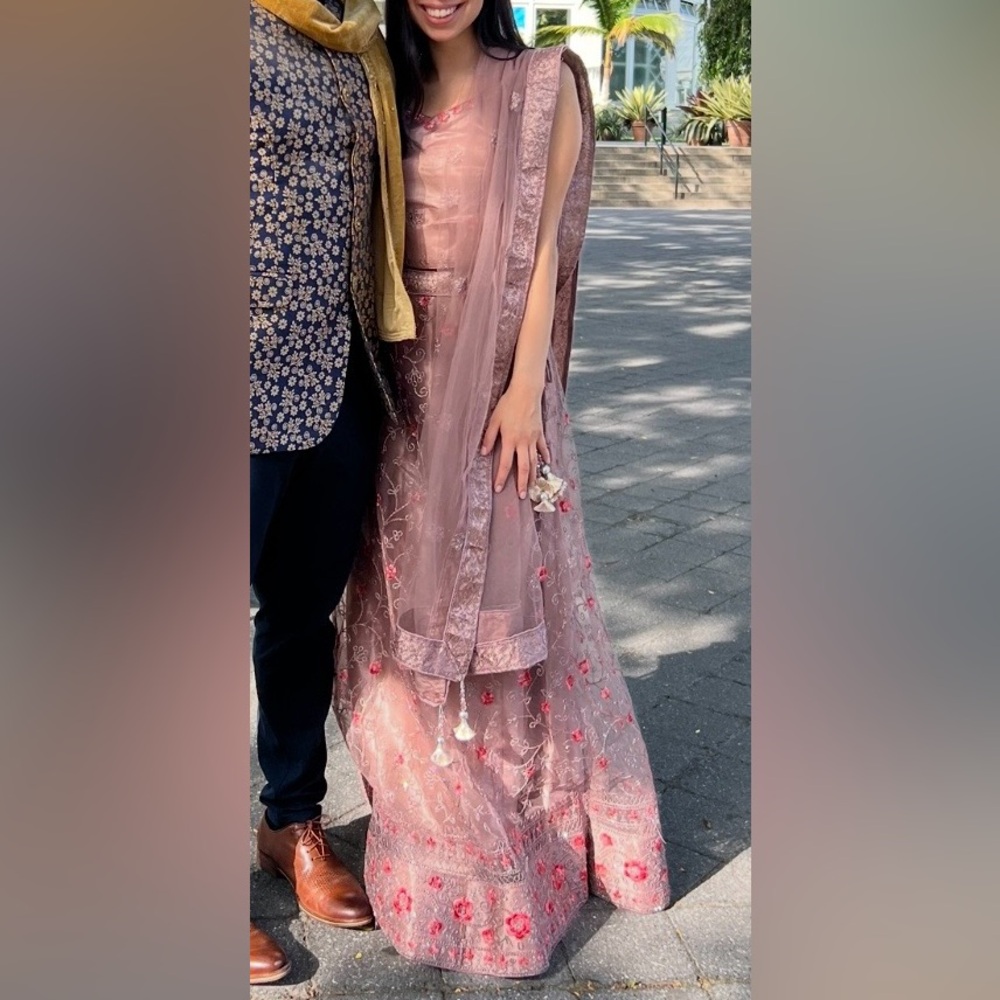 Elegant Pink Lehenga